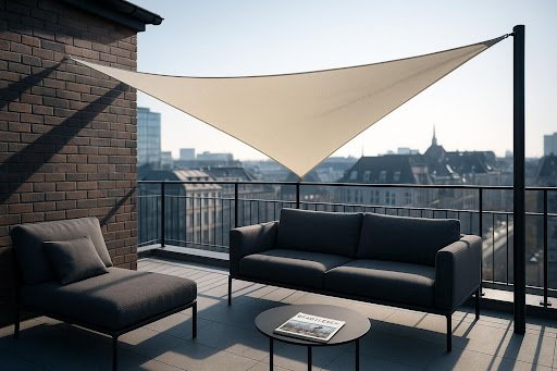 Warum dreieckige Sonnensegel ideal für unregelmäßige Außenbereiche sind